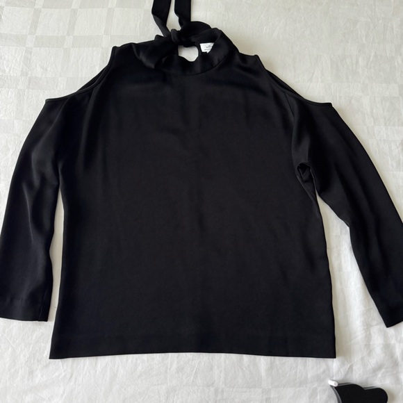 Wilfred Black Blouse supper party dress size M - Picture 9 of 12